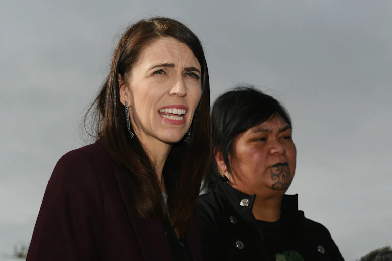 Jacinda Ardern and Nanaia Mahuta