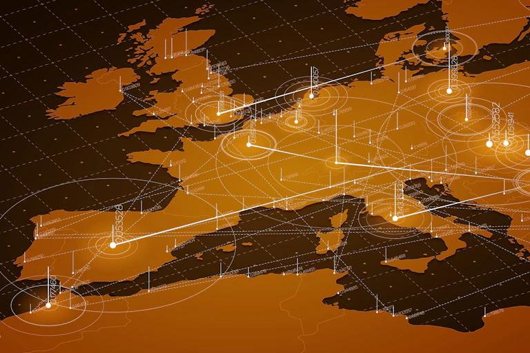 Mapa de Europa.