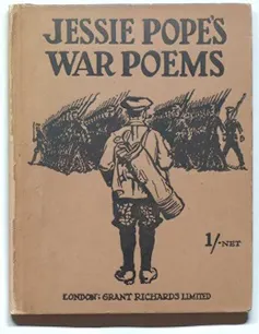 Book cover with a sketch of a soldier.