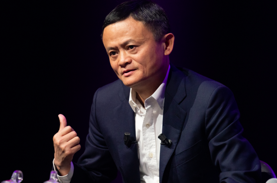 Chinese businessman and CEO of Alibaba group Jack Ma