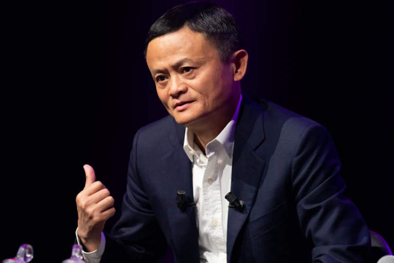 Chinese businessman and CEO of Alibaba group Jack Ma