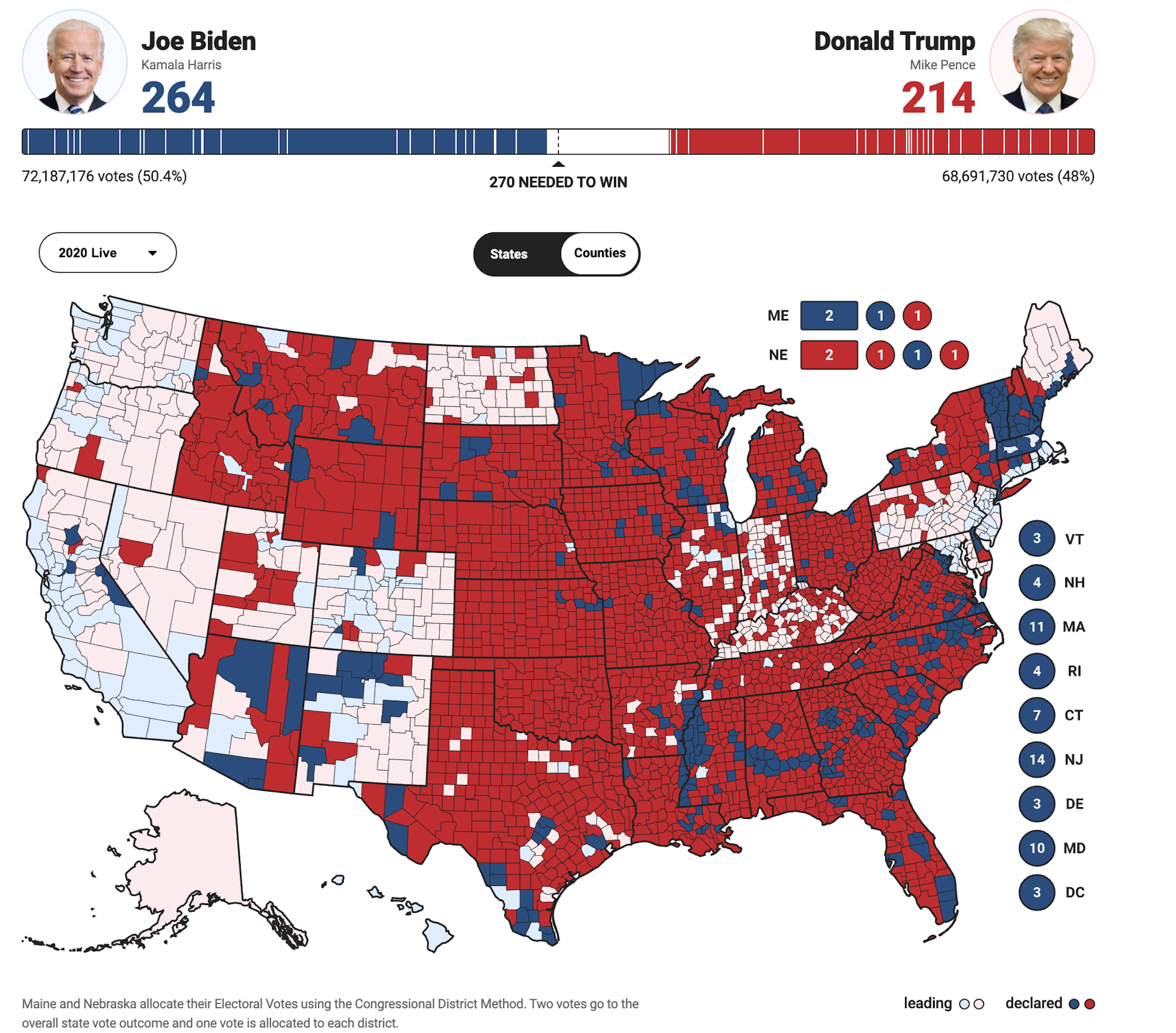 COMMENTARY How to Read U.S. Election Maps as Votes Are Being Counted