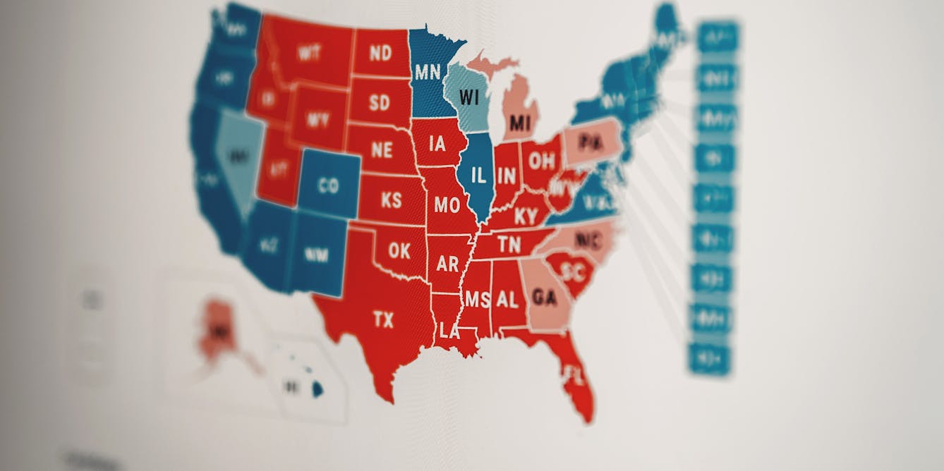 How to read U.S. election maps as votes are being counted