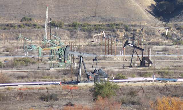 California's San Ardo oil field near Salinas.