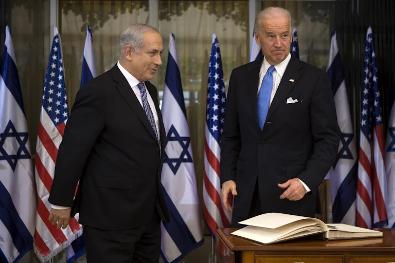 Benyamin Nétanyahou et Joe Biden