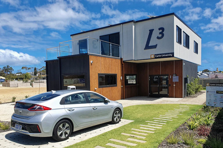 The modular Legacy Living Lab building