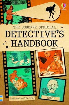 Children's book about detective work