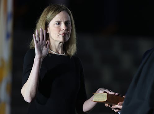 Amy Coney Barrett sizes up 30-year-old precedent balancing religious freedom with rule of law