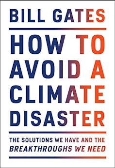 Book cover: Bill Gates How to Avoid a Climate Disaster