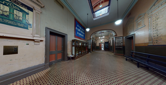 Screenshot of Trades Hall VR