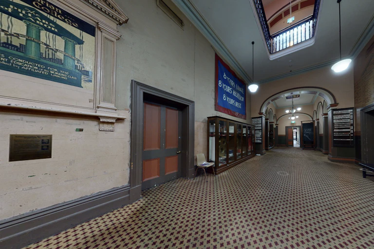 Screenshot of Trades Hall VR