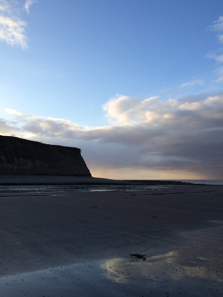 View of St Audrie's Bay, UK