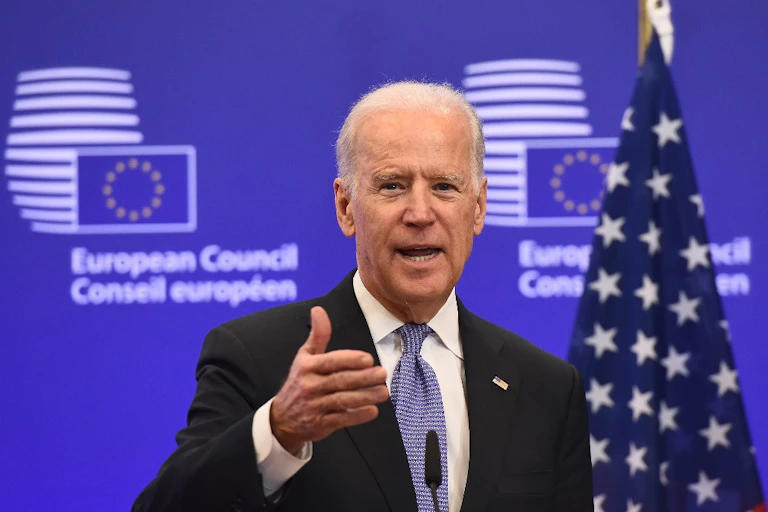 Joe Biden à Bruxelles en 2015