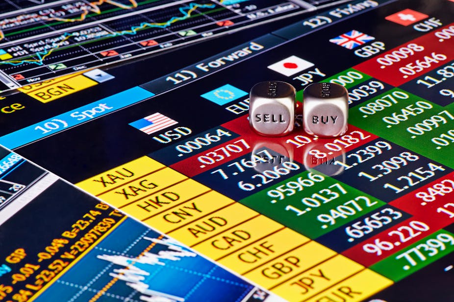 is online forex trading gambling