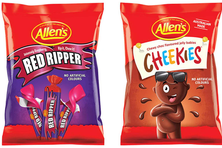 Red Ripper and Cheekies packaging