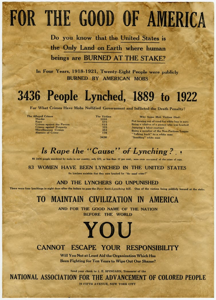 A century ago, James Weldon Johnson became the first Black person to head the NAACP