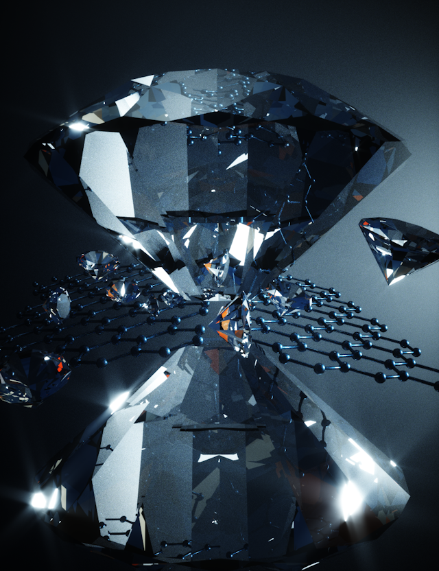 Turning diamond into metal, MIT News