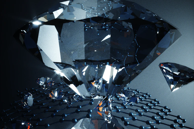 Illustration of a diamond.