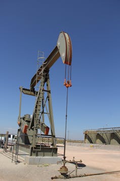 Pump jack in New Mexico