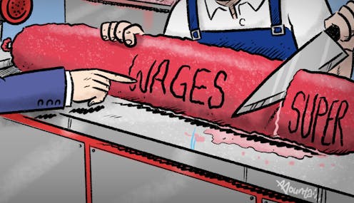 Workers bear 71% to 100% of the cost of increases in compulsory super