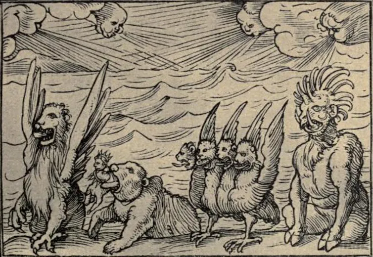 Four beasts.