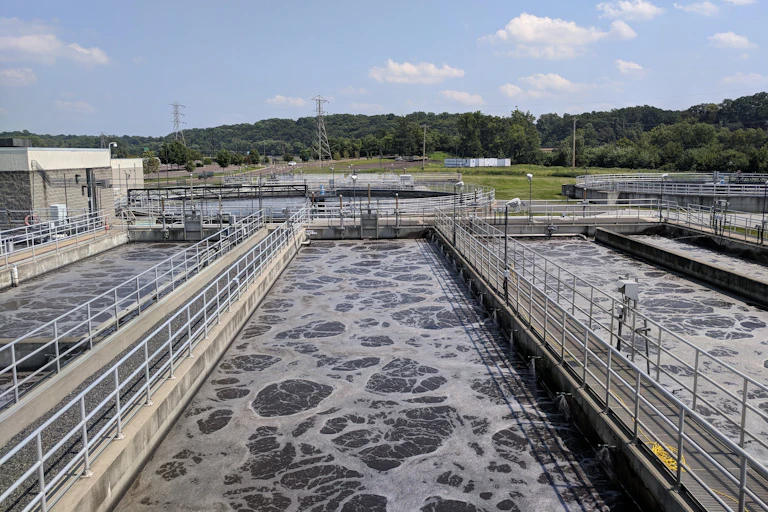 Wastewater treatment plant, Upper Providence, Penn.