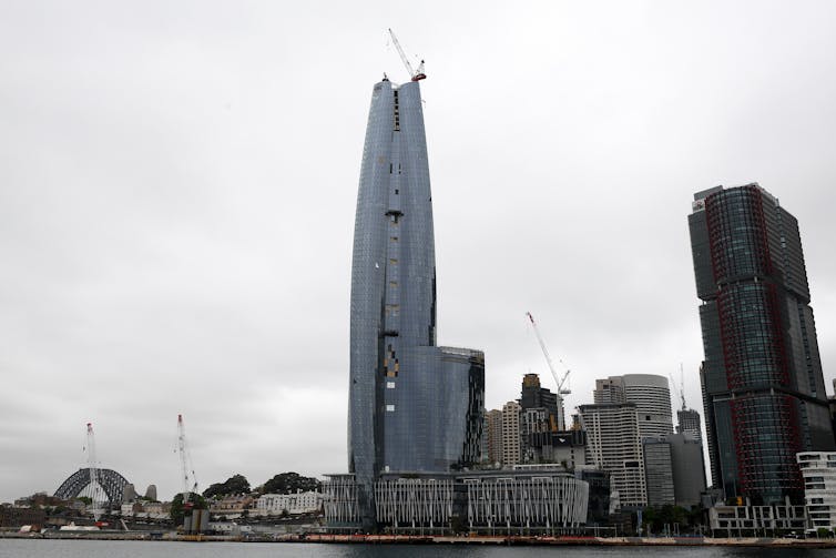 Sydney's Barangaroo development.