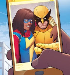 Ms. Marvel and Wolverine.