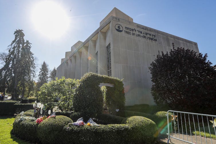 the Tree of Life Synagogue in Pittsburgh