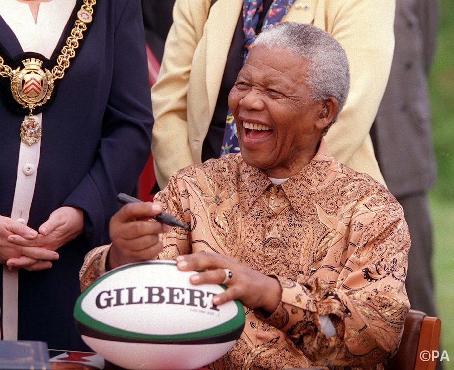 Mandela Saw Sport As A Way To Bring South Africans Together