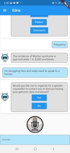 Introducing Edna: the chatbot trained to help patients make a difficult medical decision