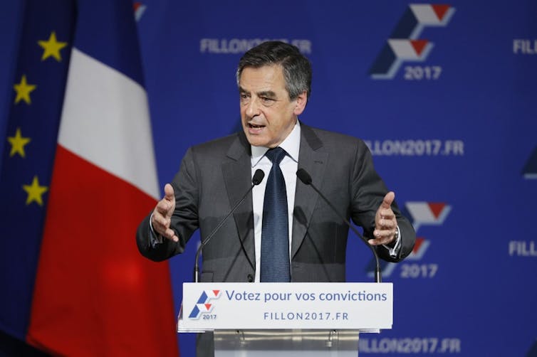 François Fillon, candidat des primaires de droite à l’élection présidentielle française de 2017