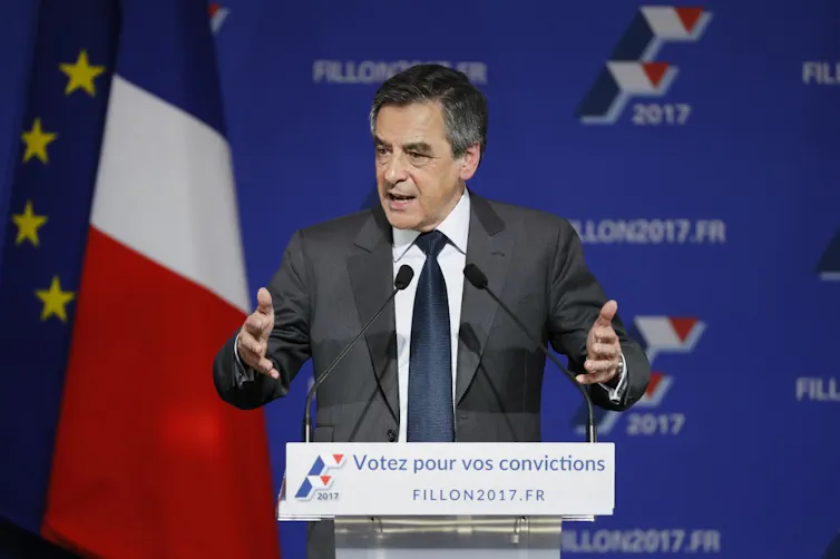 François Fillon, candidat des primaires de droite à l’élection présidentielle française de 2017