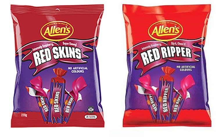 Nestlé rebrands Australia's Chicos and Red Skins candy to Cheekies and Red  Ripper