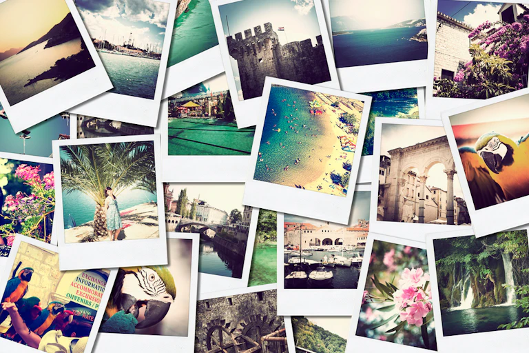 Retro holiday photos