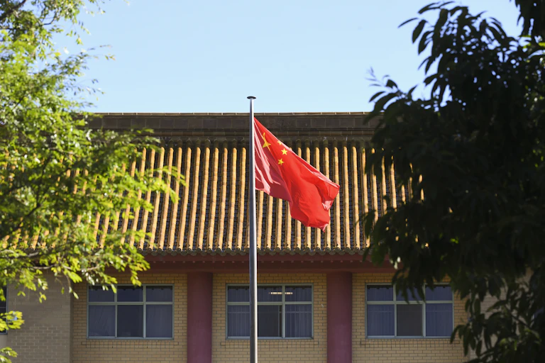 The Chinese embassy to Australia, in Canberra