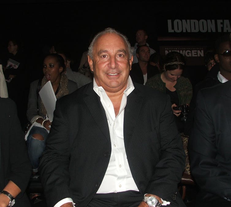 Arcadia owner Philip Green.