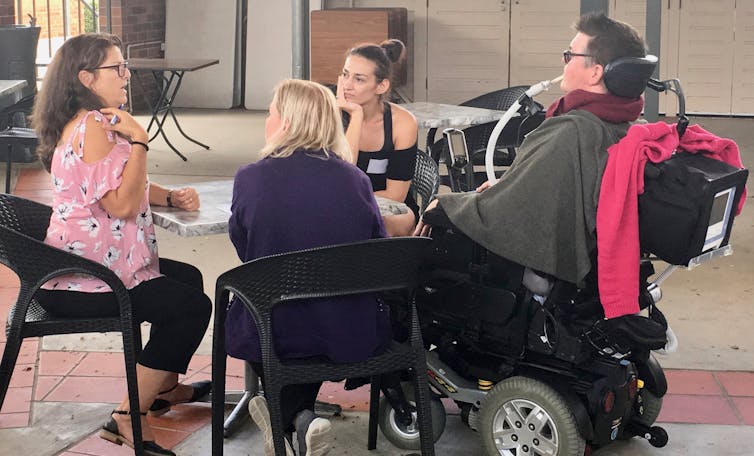 Researchers talk with Queensland community members to understand the experience of people with disability in emergencies.