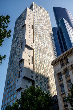 View of Scape tower in Melbourne