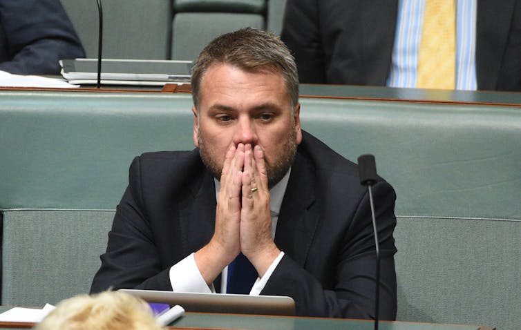 Briggs resigned as a minister in the Turnbull government.