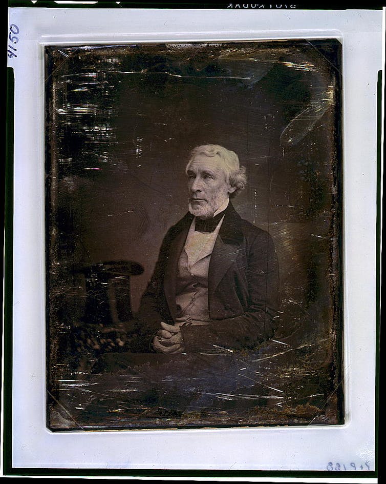 James Gordon Bennett, editor of penny paper the New York Herald.
