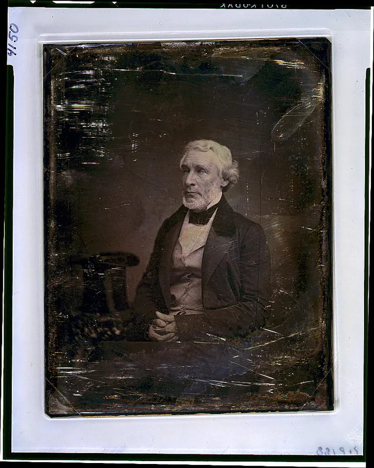 James Gordon Bennett, editor of penny paper the New York Herald.