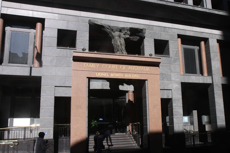 Family Court building in Sydney