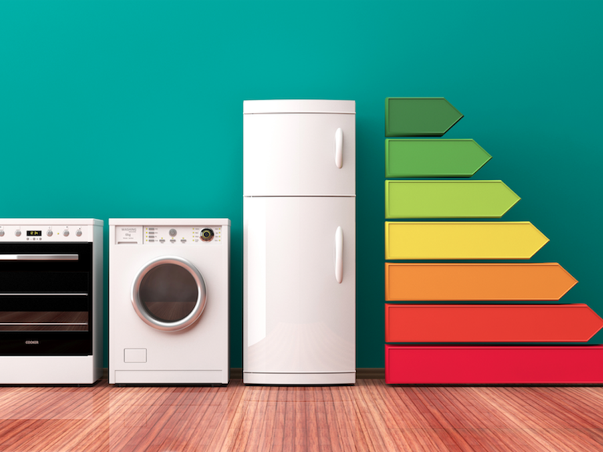 Energy labels on appliances