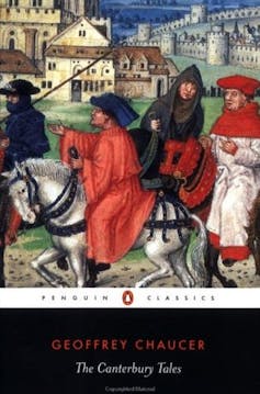 Book cover: The Canterbury Tales