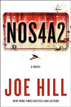 Book cover: N0S4A2 (number plate)