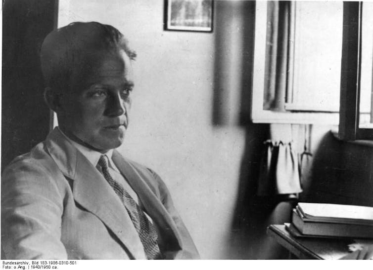 Nobel Prize-winning physicist Werner Heisenberg.