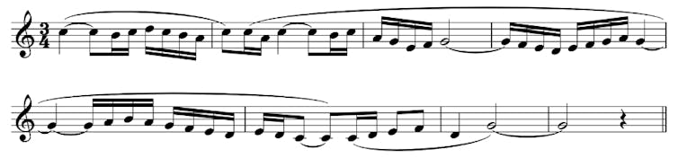 Musical score