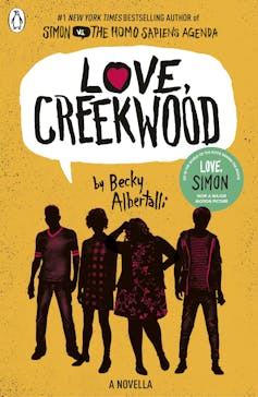 The cover of Becky Albertalli's, Love, Creekwood