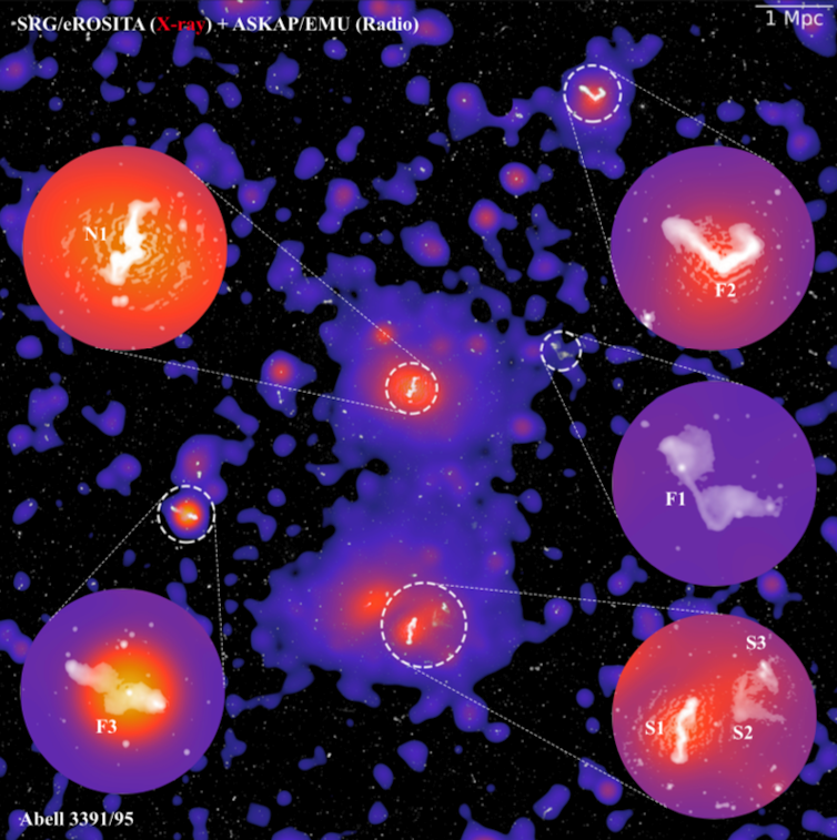 A thread of the cosmic web: astronomers spot a 50 million light-year galactic filament